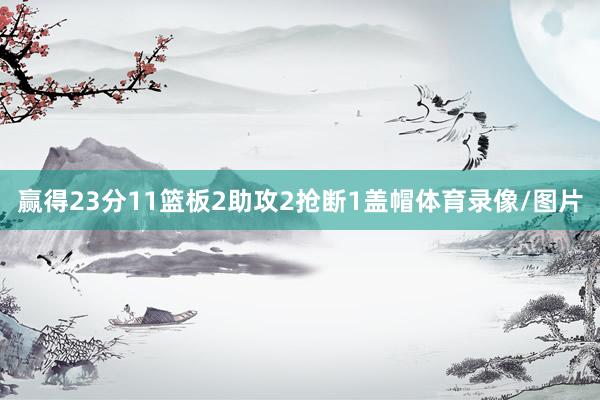 赢得23分11篮板2助攻2抢断1盖帽体育录像/图片