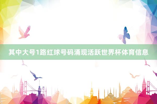 其中大号1路红球号码涌现活跃世界杯体育信息