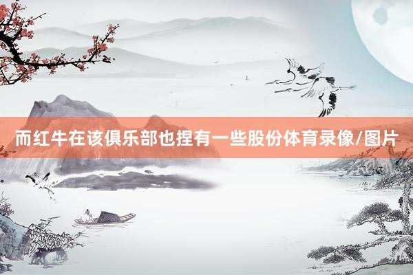 而红牛在该俱乐部也捏有一些股份体育录像/图片