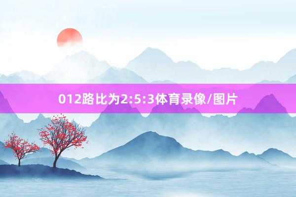 012路比为2:5:3体育录像/图片