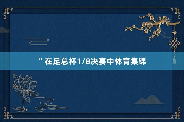 ”在足总杯1/8决赛中体育集锦